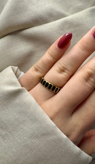 Pierścionek LOVELY BLACK