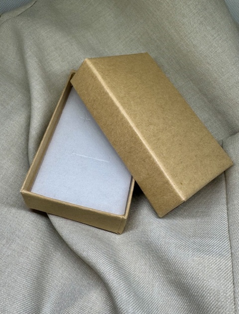 Pudełko prezentowe średnie brązowe